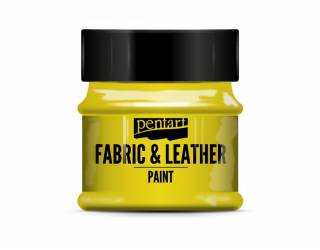 Textil és bőrfesték 50 ml sárga