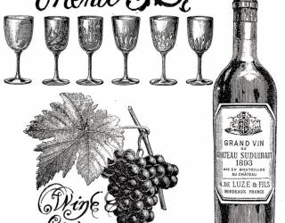 Akril pecsételő 10 x 10 cm Wine