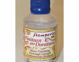 Befejező lakk aranyozához, 100 ml