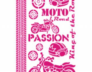 Stencil G méret 21x29,7 cm - motorbiciklik