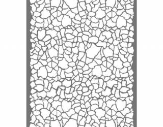 Stencil G méret 21x29,7 cm - Repedések