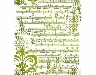 Stencil G méret cm. 21x29,7 Stave