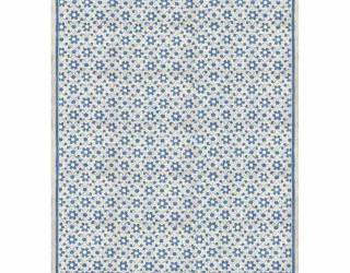 Dekupázs rizspapír A3 csom. - Kék mintás háttér