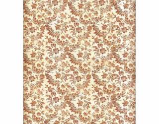 Dekupázs rizspapír A3 csom. - Tapétaminta sárga alapon