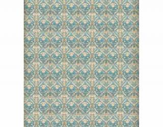 Dekupázs rizspapír A3 csom. - Türkíz textúra