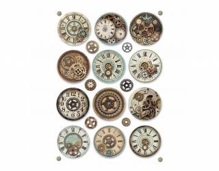 Dekupázs rizspapír A4 csom. - Fantasztikus utazás fogaskerekek