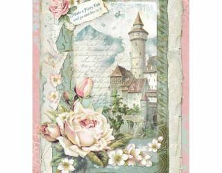 Dekupázs rizspapír A4 csom. - Kastély