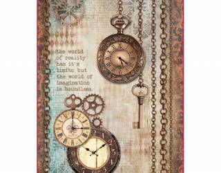 Dekupázs rizspapír A4 csom. - Óraláncok