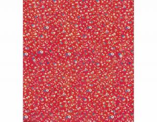 Dekupázs rizspapír A4 csom. - Patchwork minta piros háttérrel