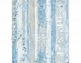 Dekupázs rizspapír A4 csom. - Kék világ háttér