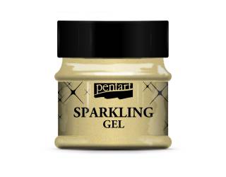 Csillogó gél 50 ml átlátszó ezüst