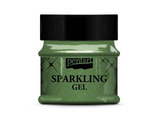 Csillogó gél 50 ml tövis arany