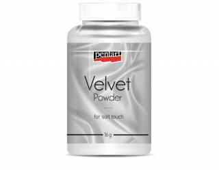 Bársonypor fehér min. 16 g