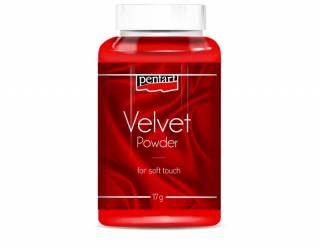 Bársonypor piros min. 17 g